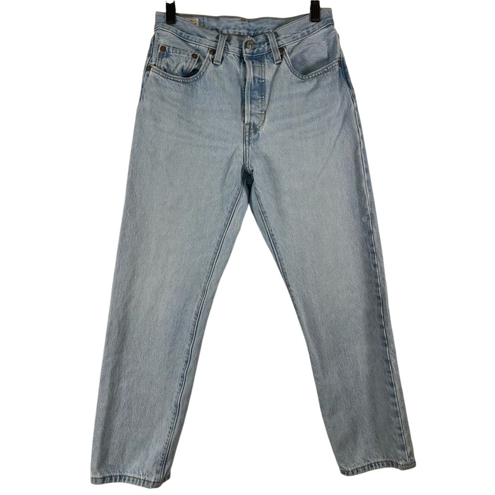 Levi's Premium 501 Big E Light Wash Straight Leg Jeans‎ SIZE 26x26